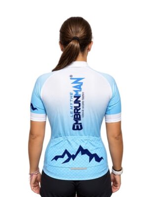 maillot velo bleu